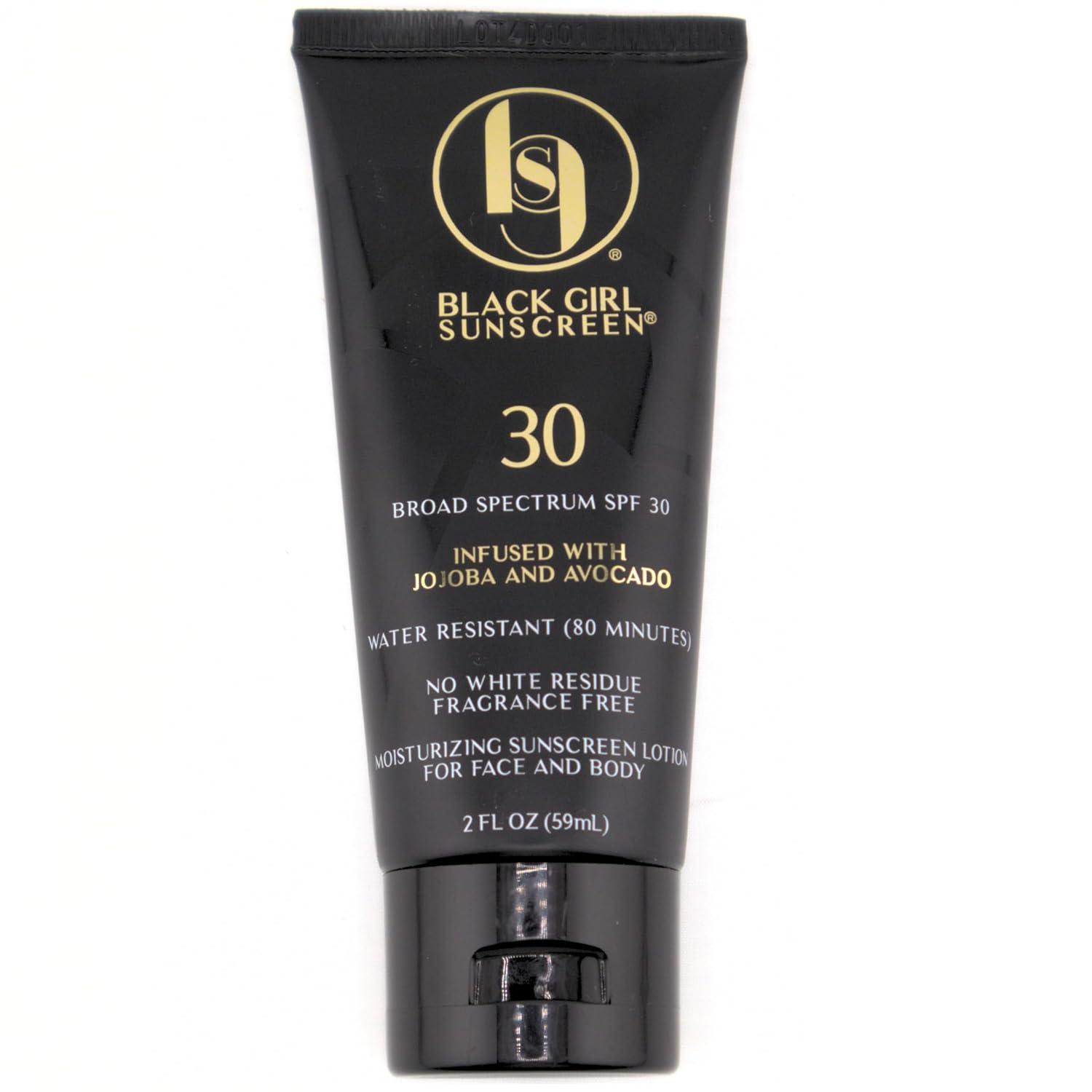 Black Girl Sunscreen SPF 30 vs. White-Residue-Free: Tested for Melanin Skin...Summer-Ready!
