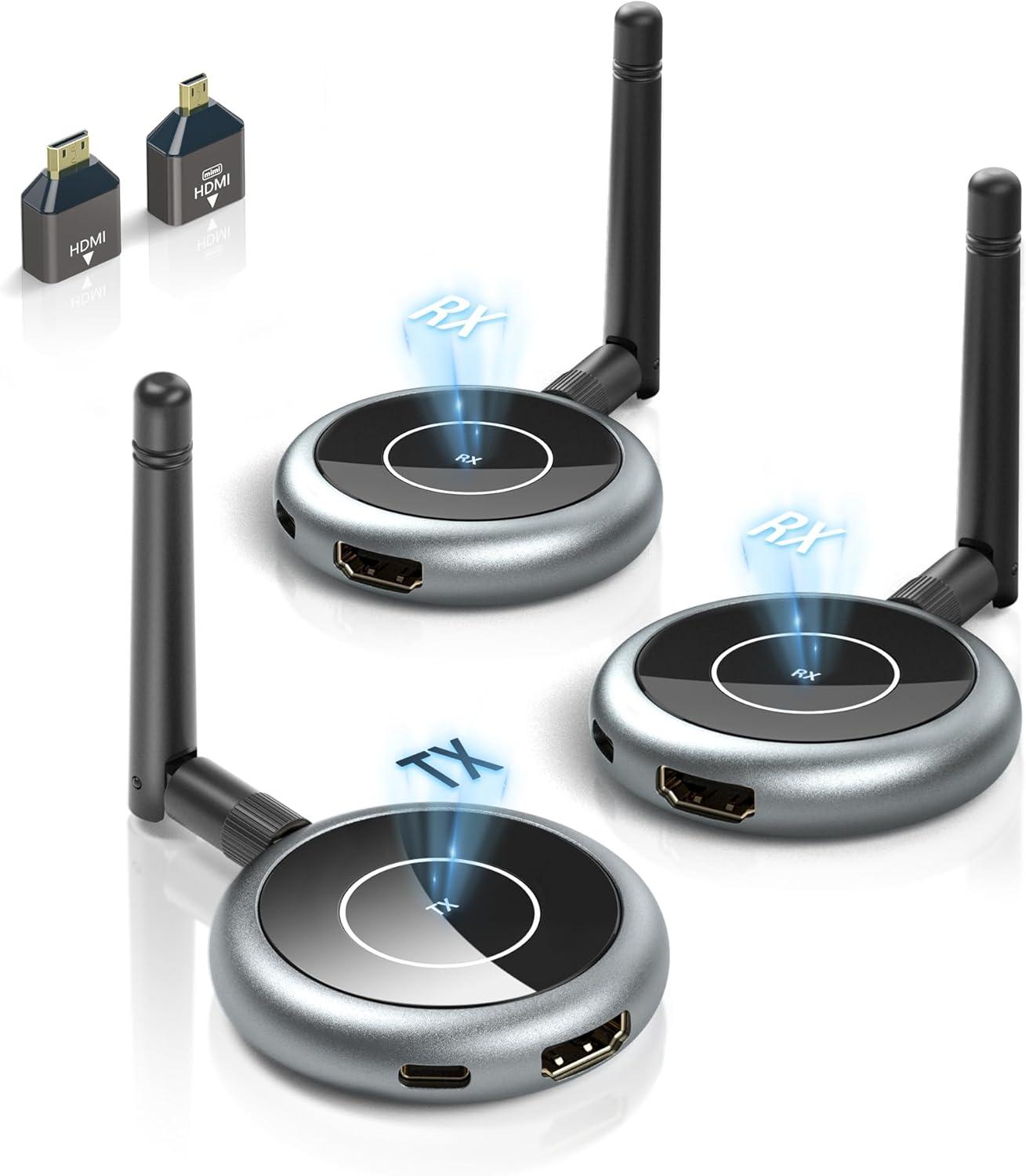 Surprising Insight: Tested Wireless HDMI extender reshows stunning 60HZ across 2 TVs