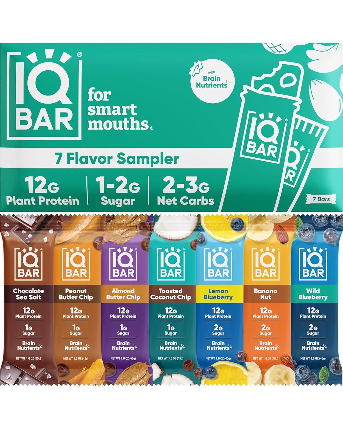 IQBAR Brain vs. Body Protein Bars: Surprising Health Showdown...Taste Tested!