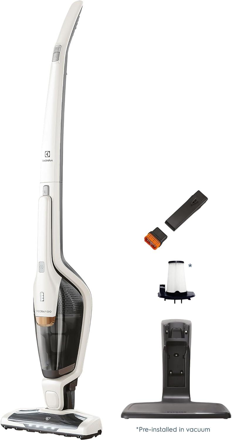Electrolux Ergorapido: 2-in-1 Versus Surprising 180-Degree Ease... (Cordless Power)