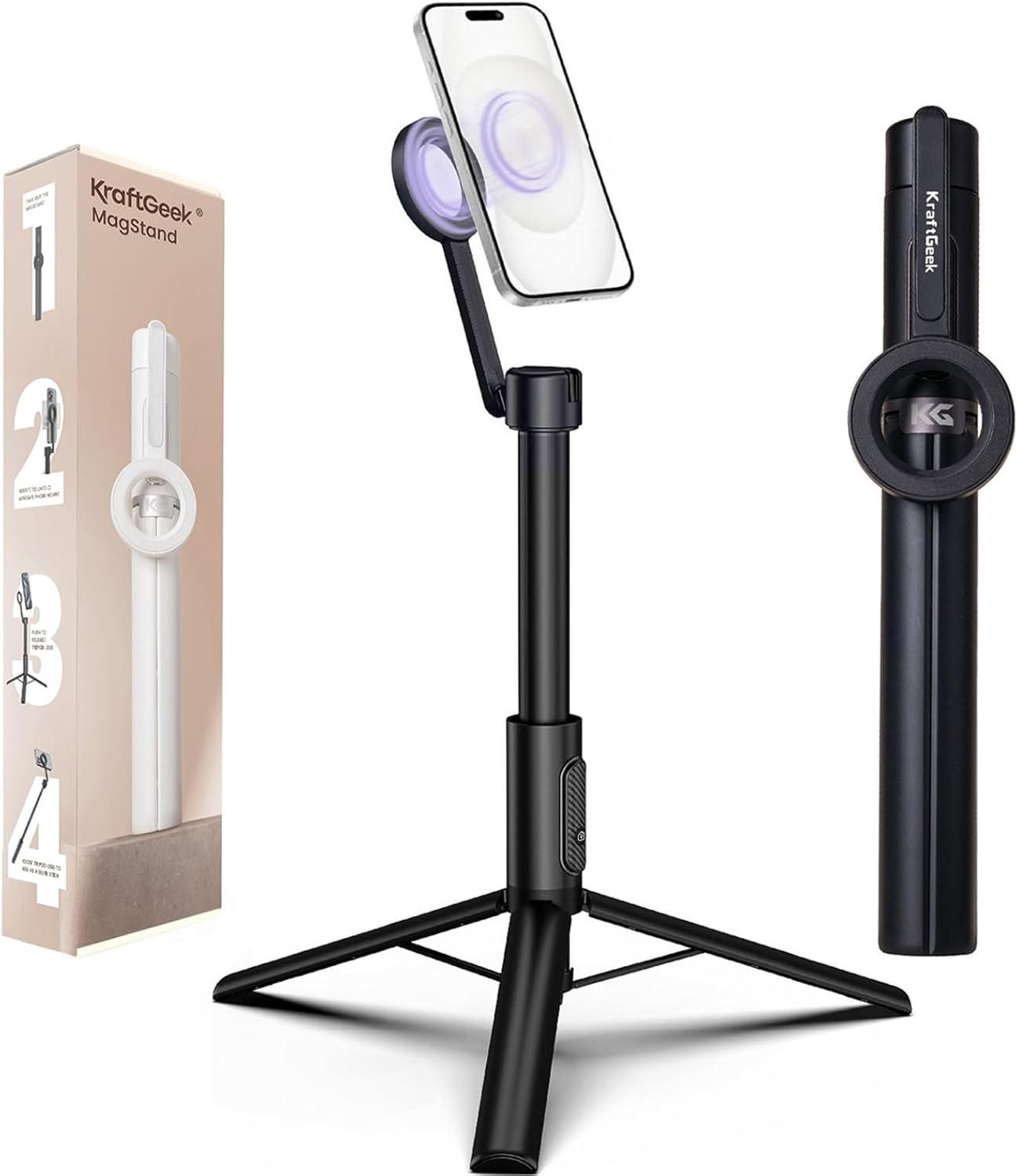 Magnetic Tripod Remotely Tested, Magsafe Stick Compare: Travel Phone Stand Surprising Use Case…