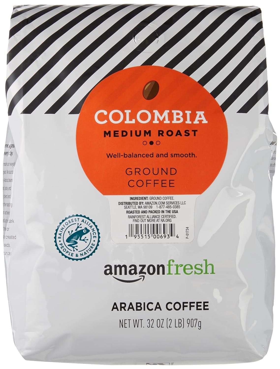 Amazon Fresh Coffee Tested: Freshness Versus Colombia Medium Roast...Surprising Brew Benefits!