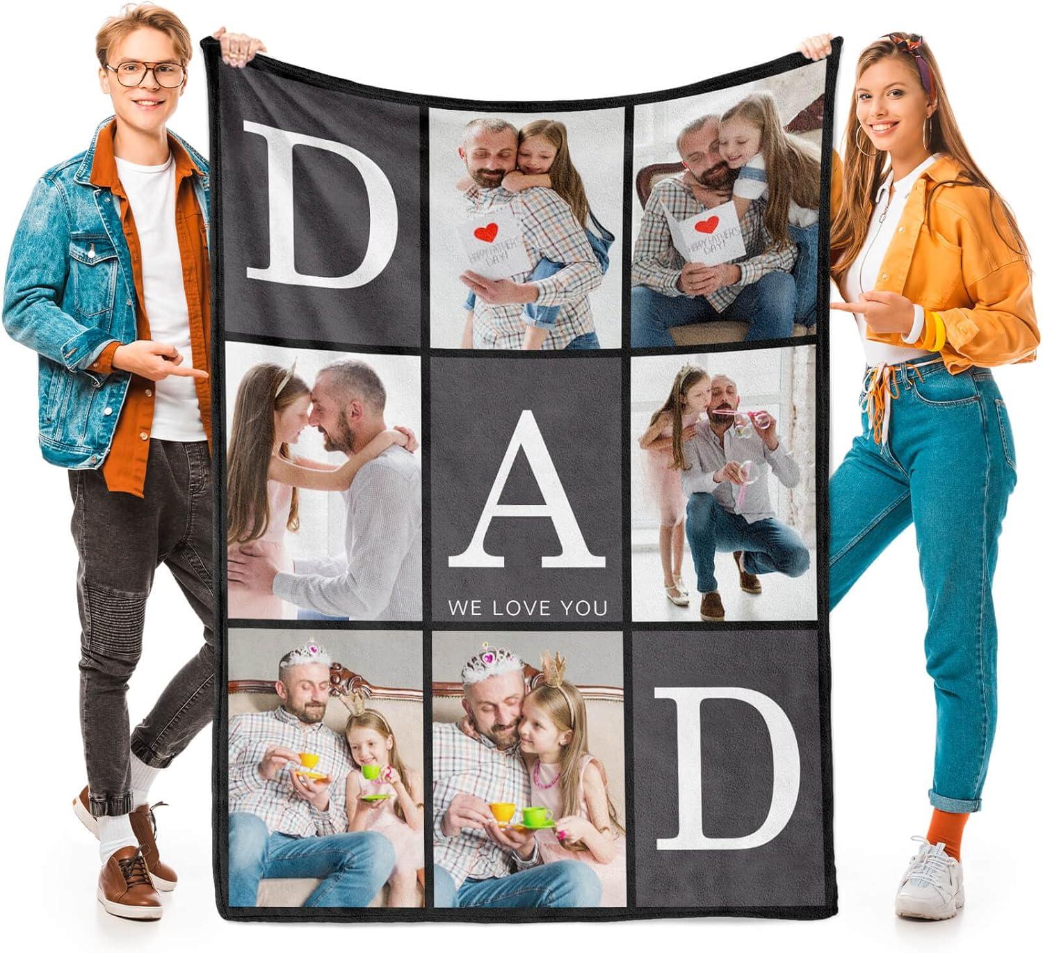 Personalized Photo Blanket: Custom vs. Classic for Dad’s Gift…