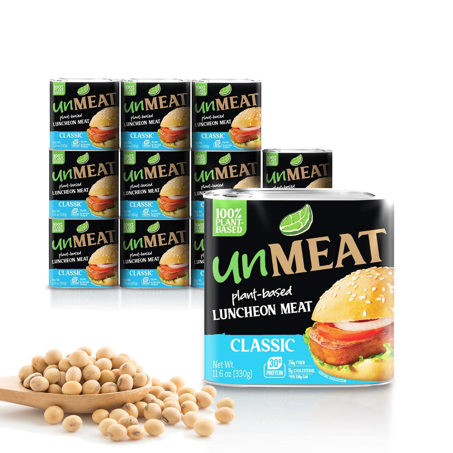 Surprising Insight: UnMEAT Compared Versus Vegan Meat—Low Cal, Easy Prep... Try Pack Of 12!