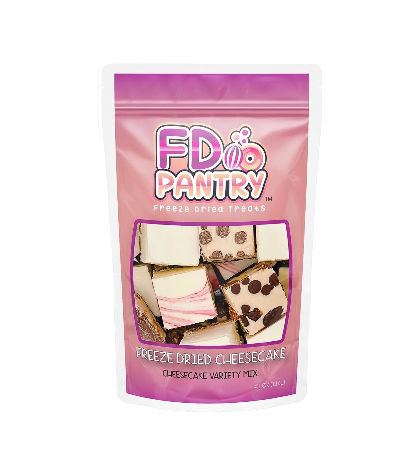 Comparing Freeze-Dried Cheesecake: Surprising cheesy crunch, resealable deal