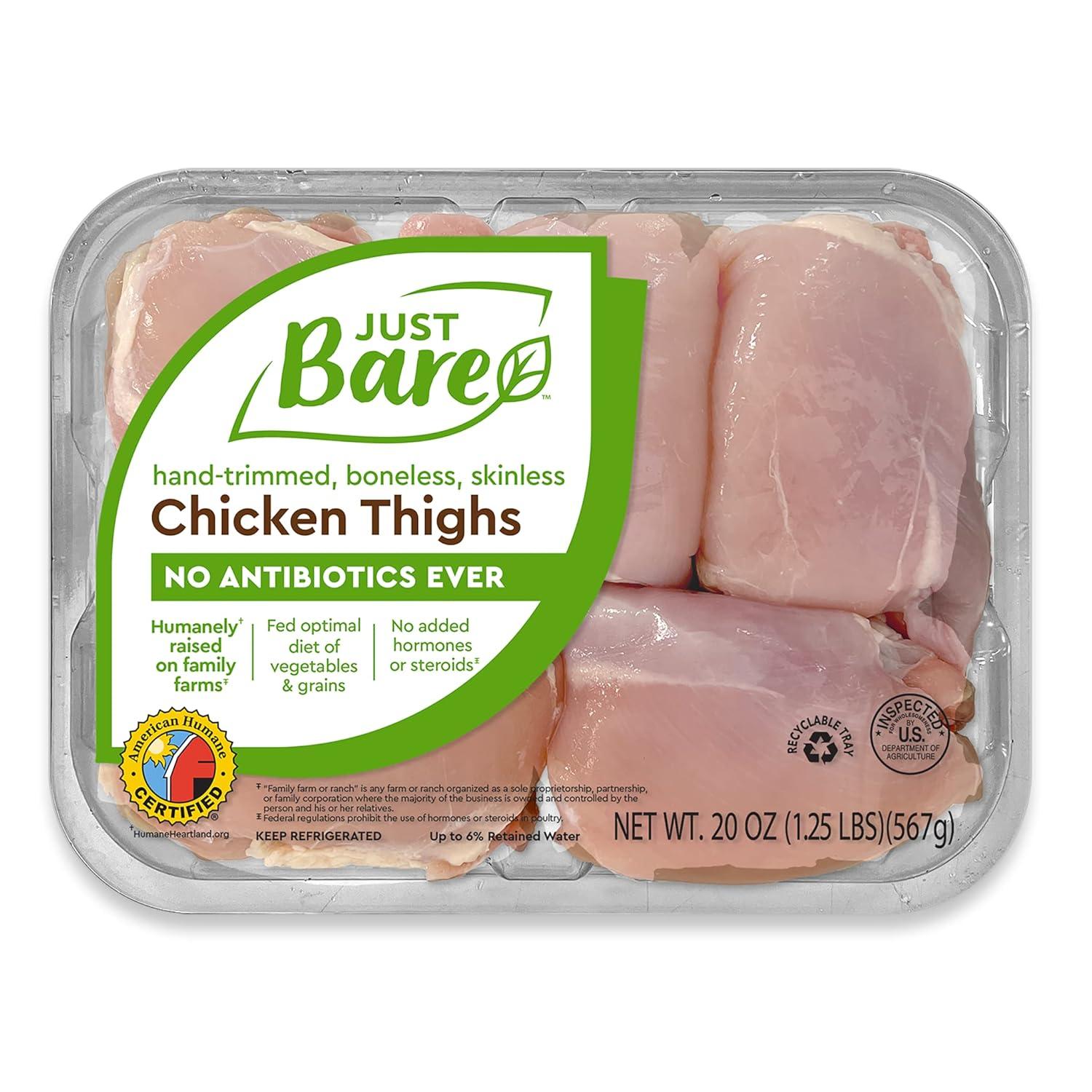 Naturalantibiotic-tested vs. Surprising Versus Chicken Thighs