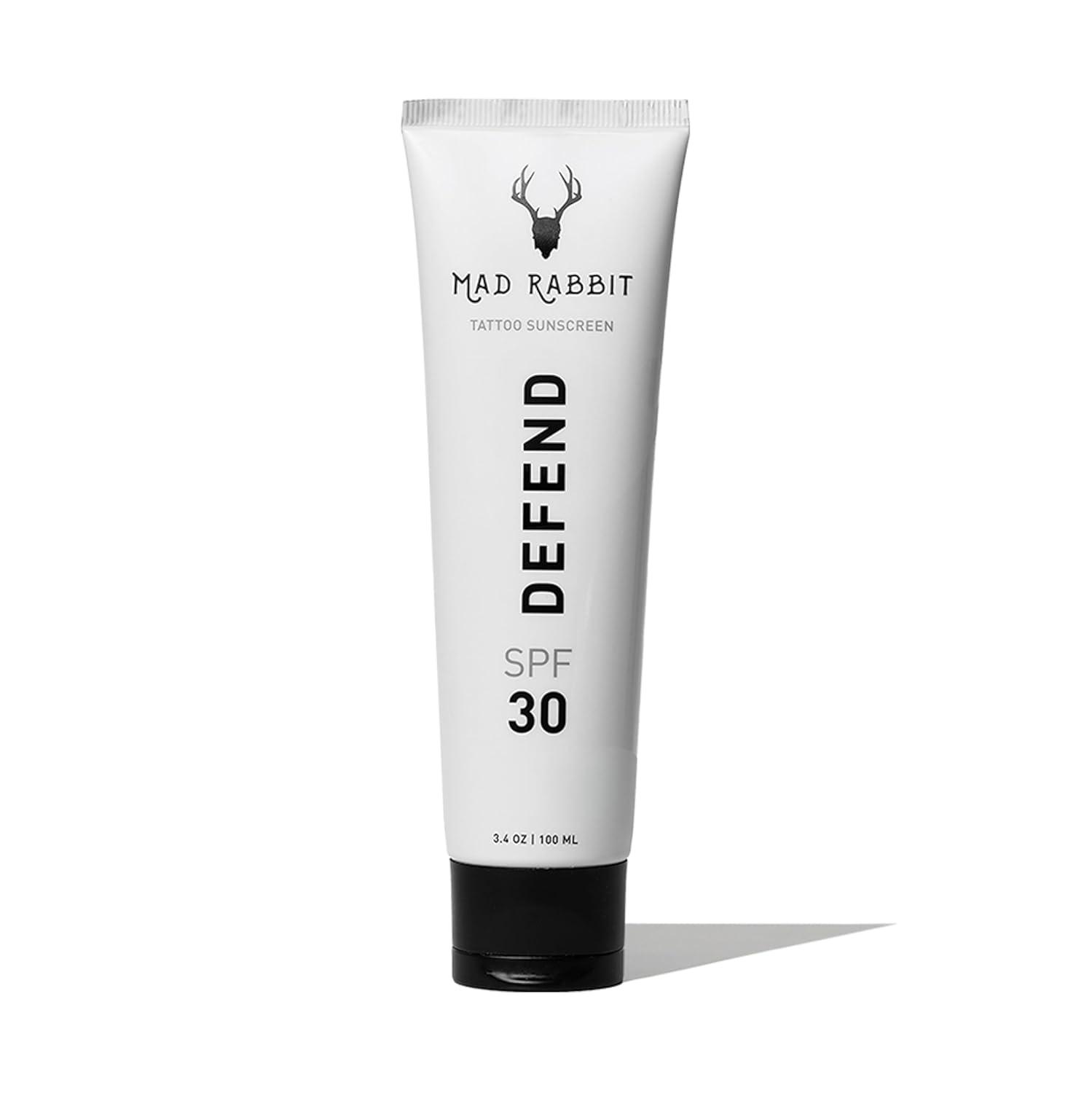 Mad Rabbit Sunscreen Versus SPF: Tested, Tattoo Protection Meets Moisturizer