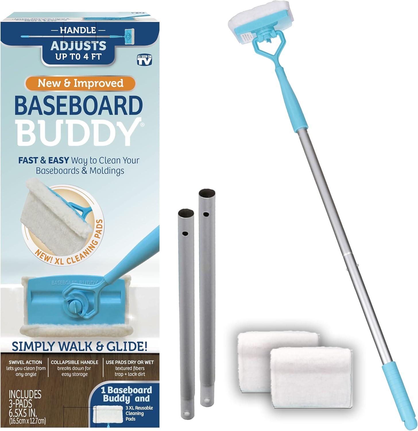 Surprising Clean: Baseboard Buddy Versus Hands! Unlike Cheap Swipe Tools… Test Showdown!