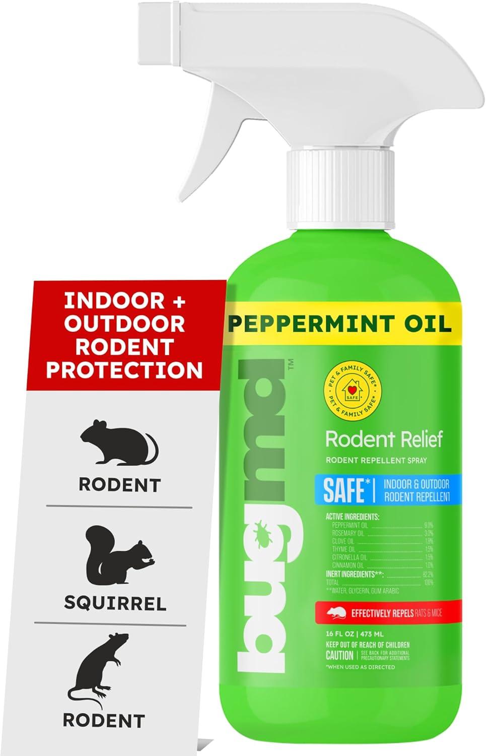 BugMD Peppermint Spray: Natural Rodent Battle, Cinnamon zing... протестировано!