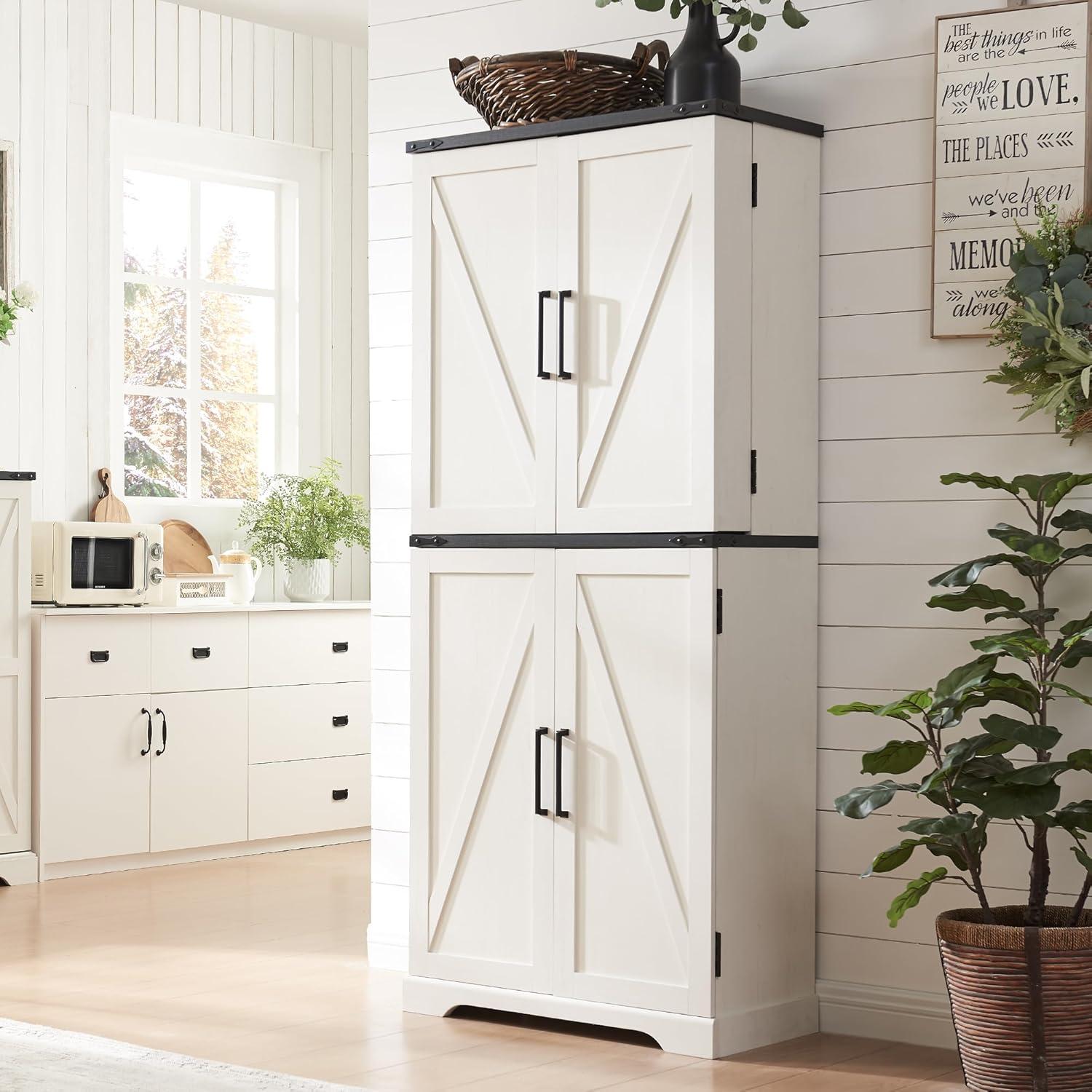 Unexpected Versus Storage: Farmhouse Pantry Compared with Barn Legs, Shelves… Tested in Wet Rooms
