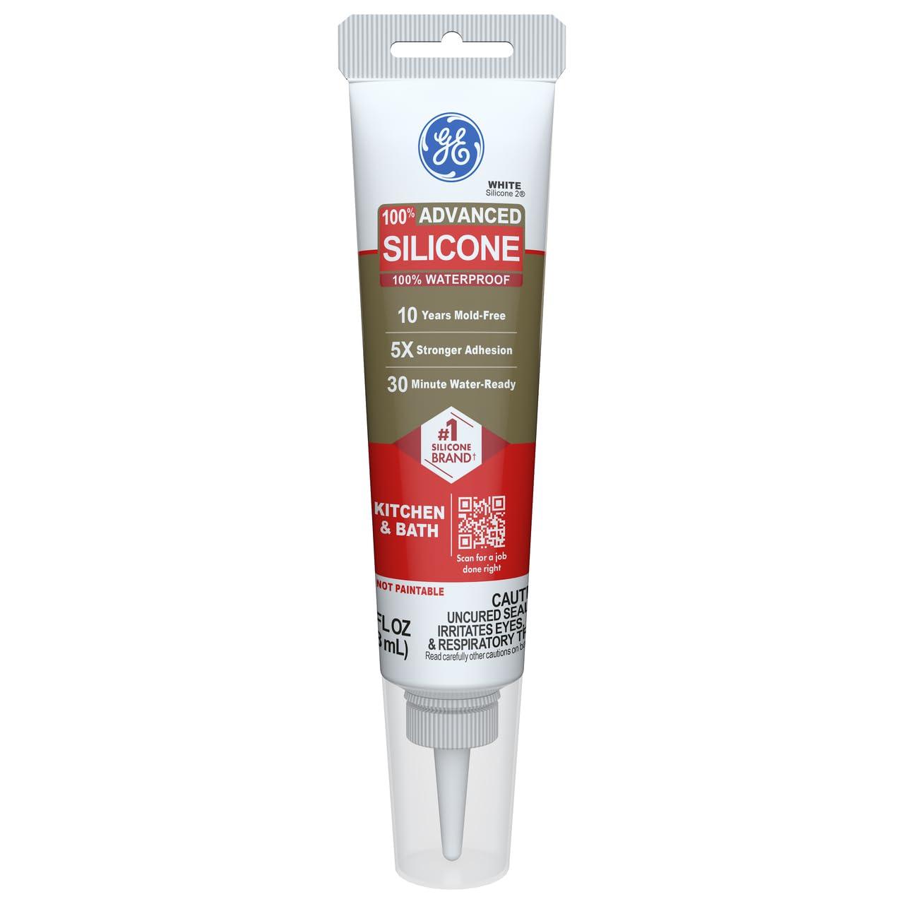 Versus Tile Surfaces... Surprising Test: GE Caulk's Waterproof, 5X Bond Strength