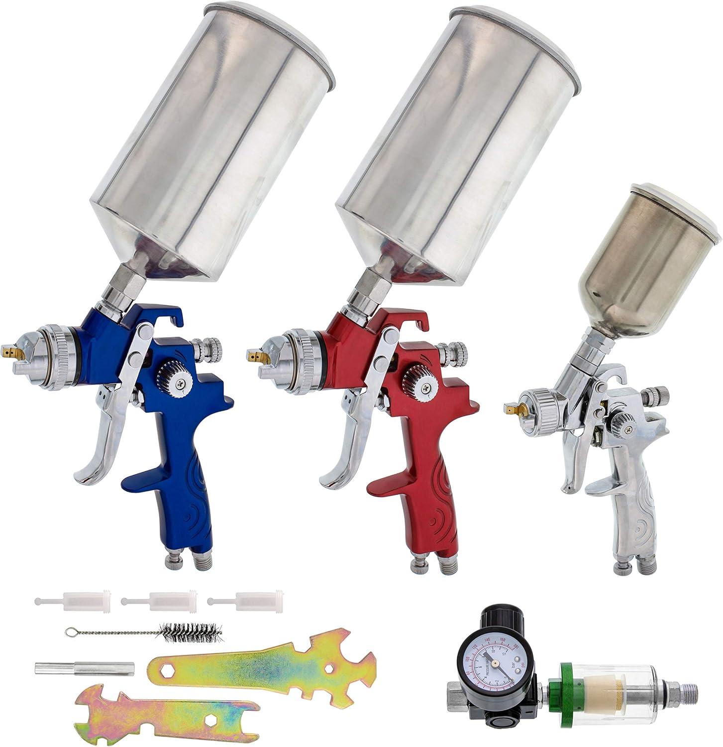 3-Paint-Gun Set vs Sprayers: Tested Accuracy In Auto Touch-Ups