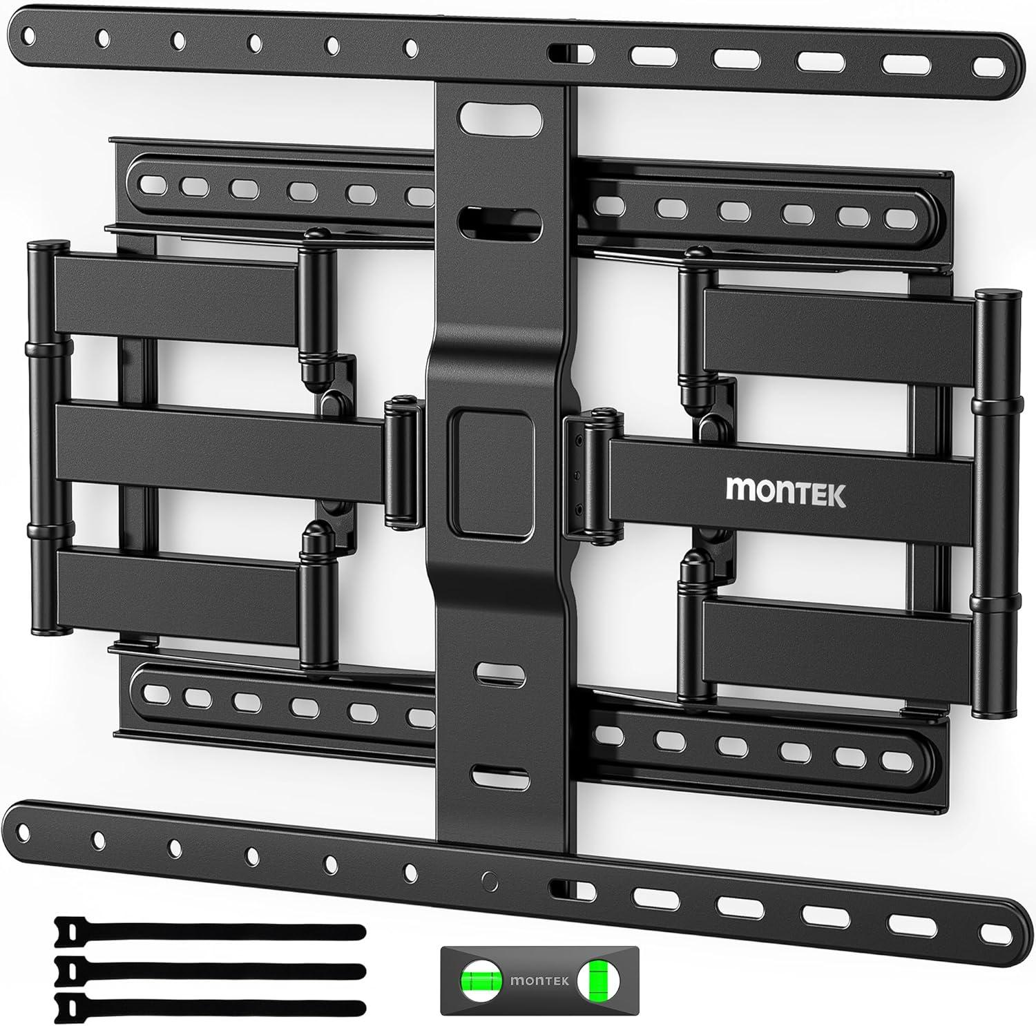 MonTEK TV Mount Showdown: Slim, Swiveled, Surprising Hold tested... Perfect Fit!