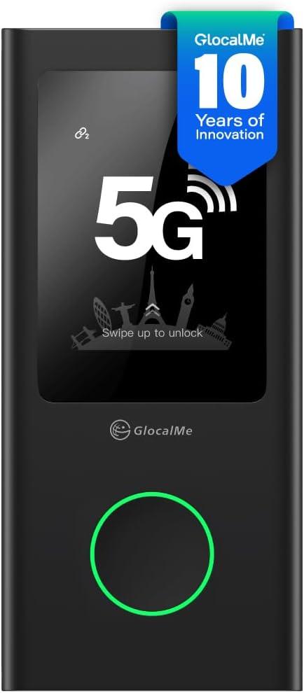 Global Hotspot Showdown: Tested In 200+ Countries, Ultra-Speed WiFi With 1.1GB Data… (No SIM) for Travelers!