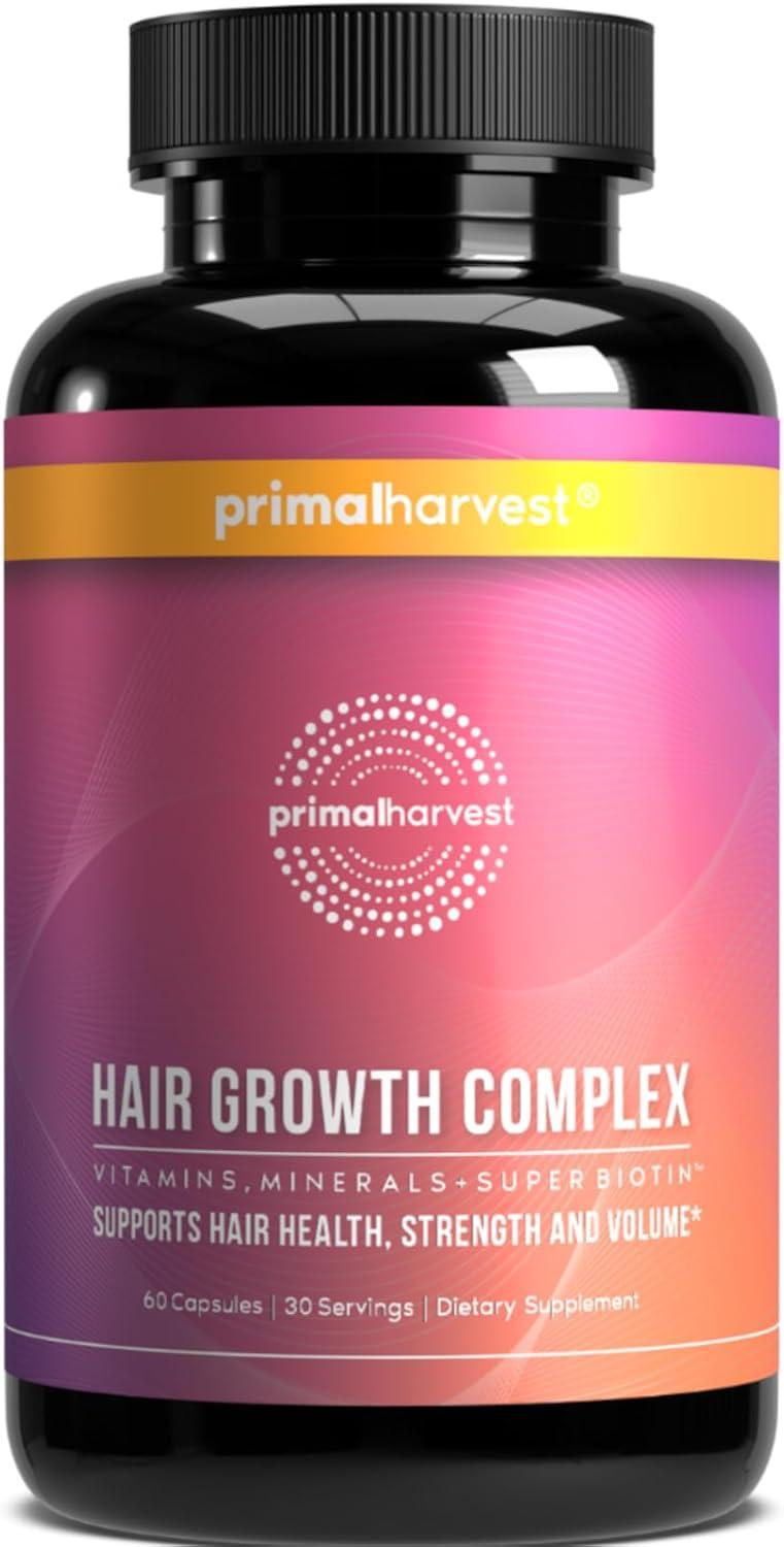 PrimalHarvestHairGrowVersusTestedBiotinZincRichSeasonalHelp…