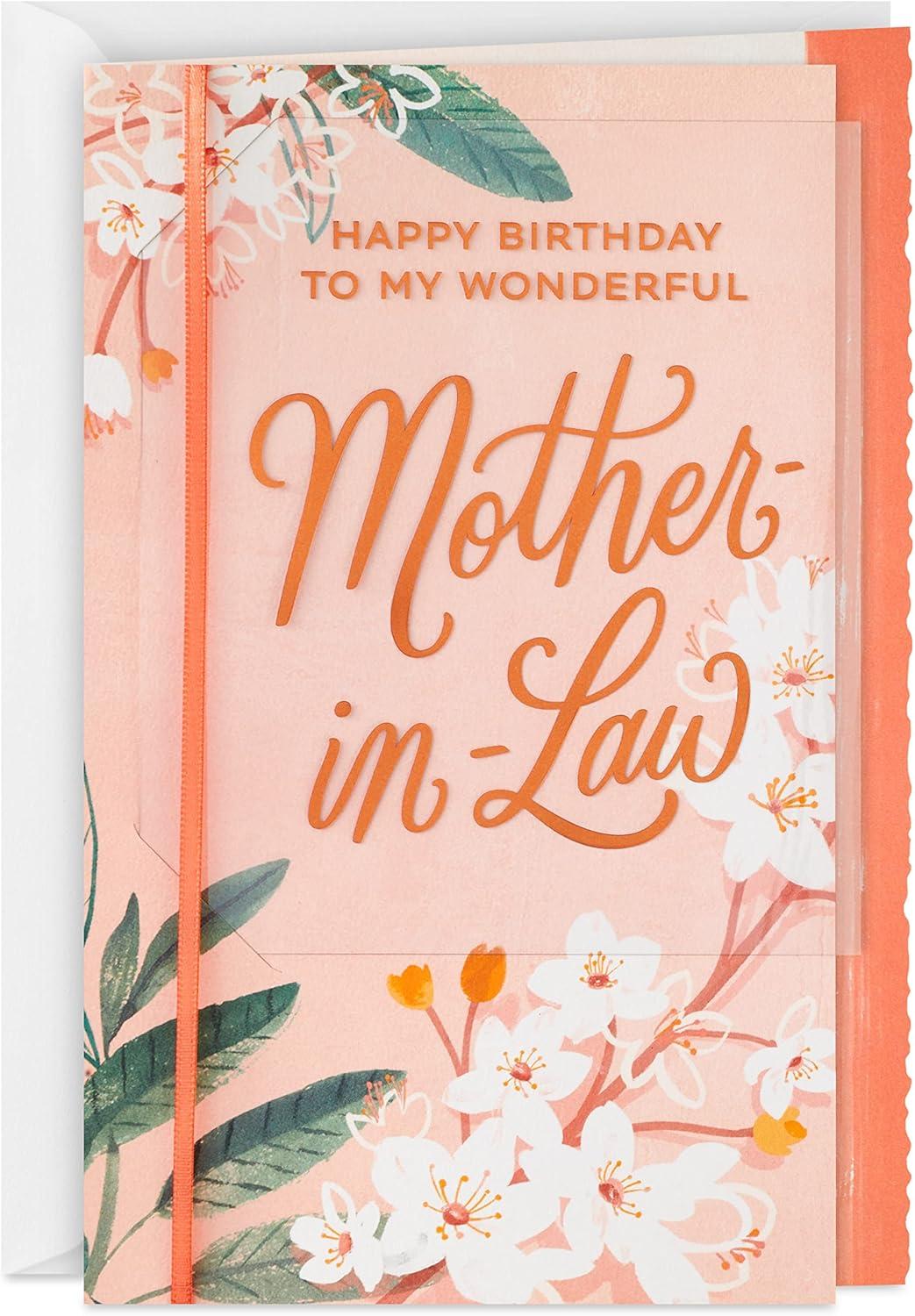 Hallmark Birthday CardMom In Law... Tested Vs Grateful For You Surprising Insight