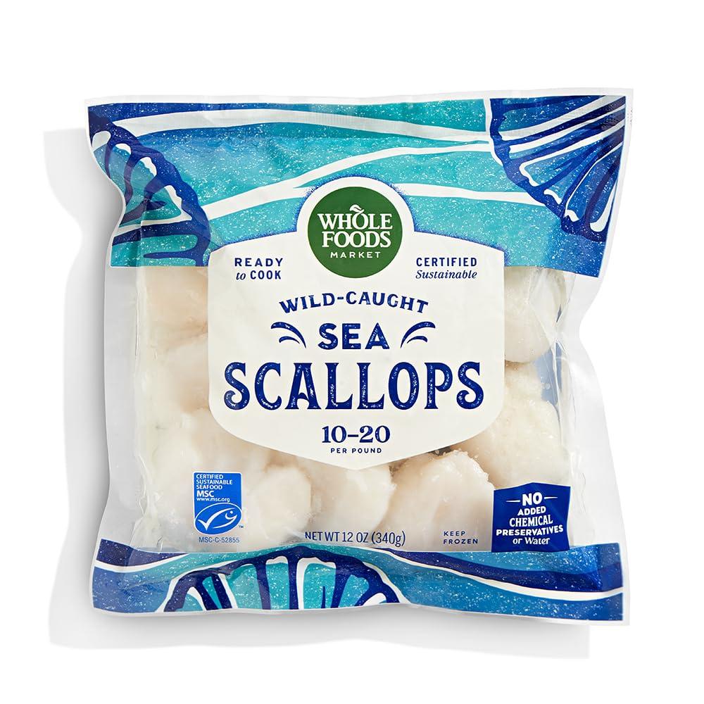 Whole Sea Scallops Versus Farm-Raised Shrimp: Tested Seafood Insights... Freshness Count Shown!