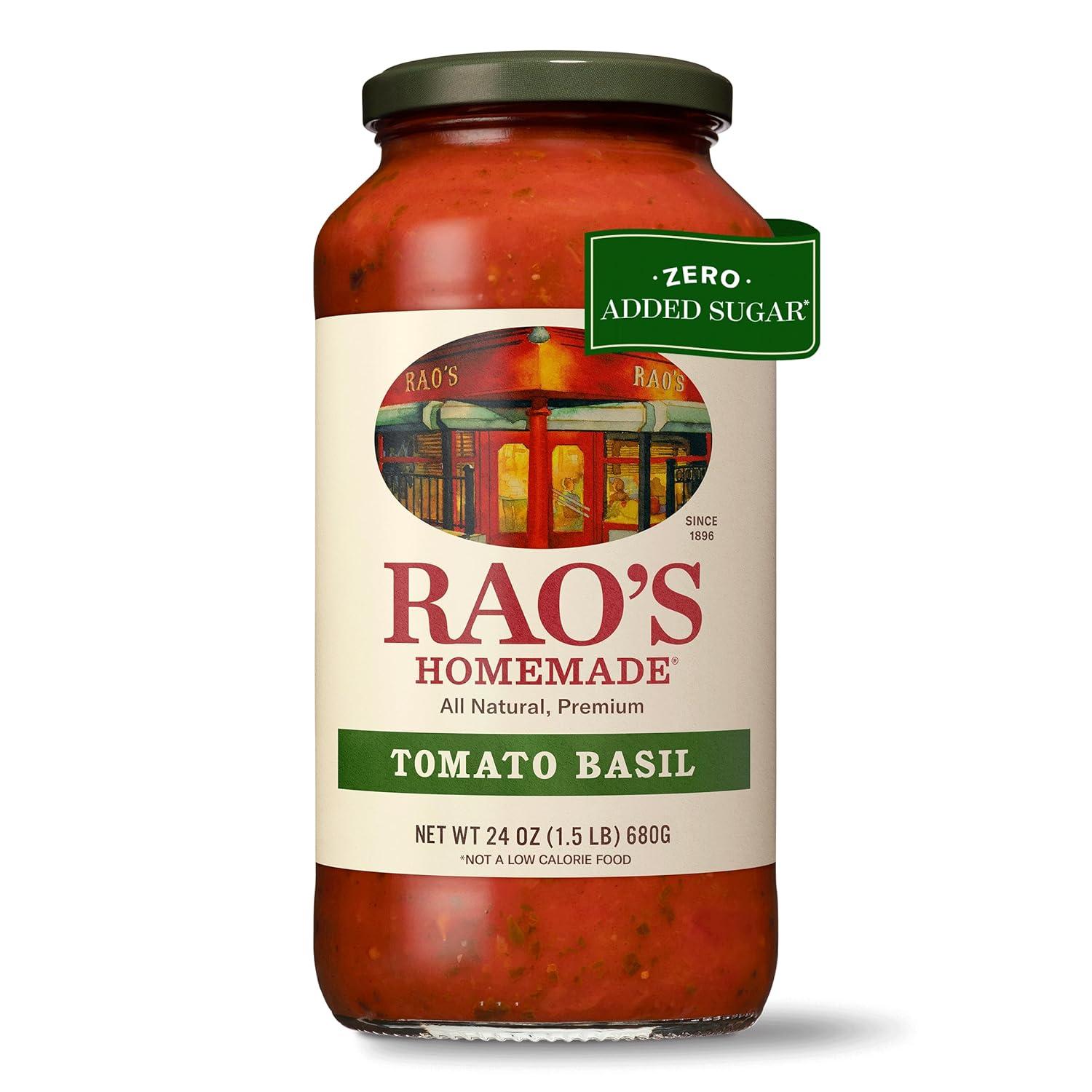 Rao's Keto Sauce: Surprising Tomato Basil Tested Versus All-Purpose