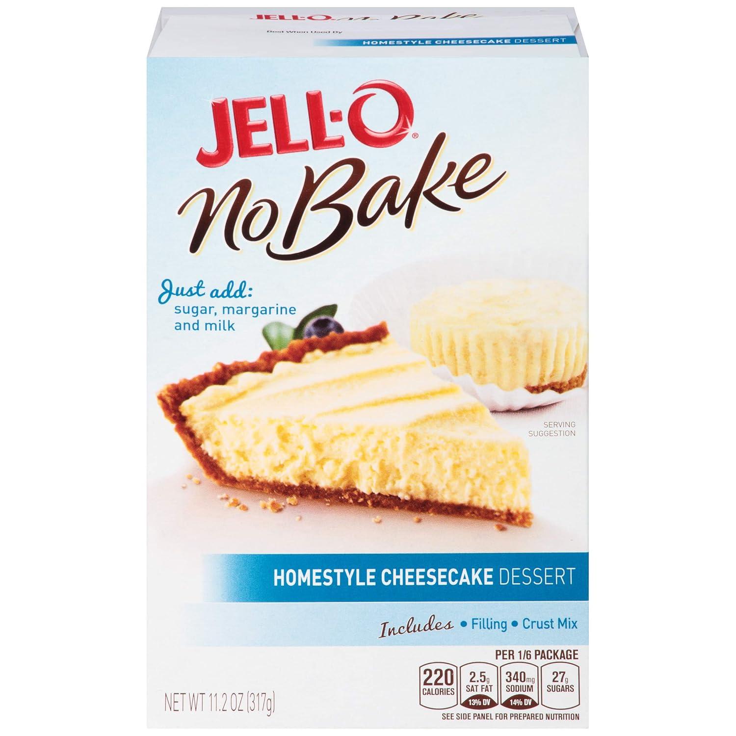 Comparing Philadelphia vs Jell-O No Bake Cheesecake... Try Now