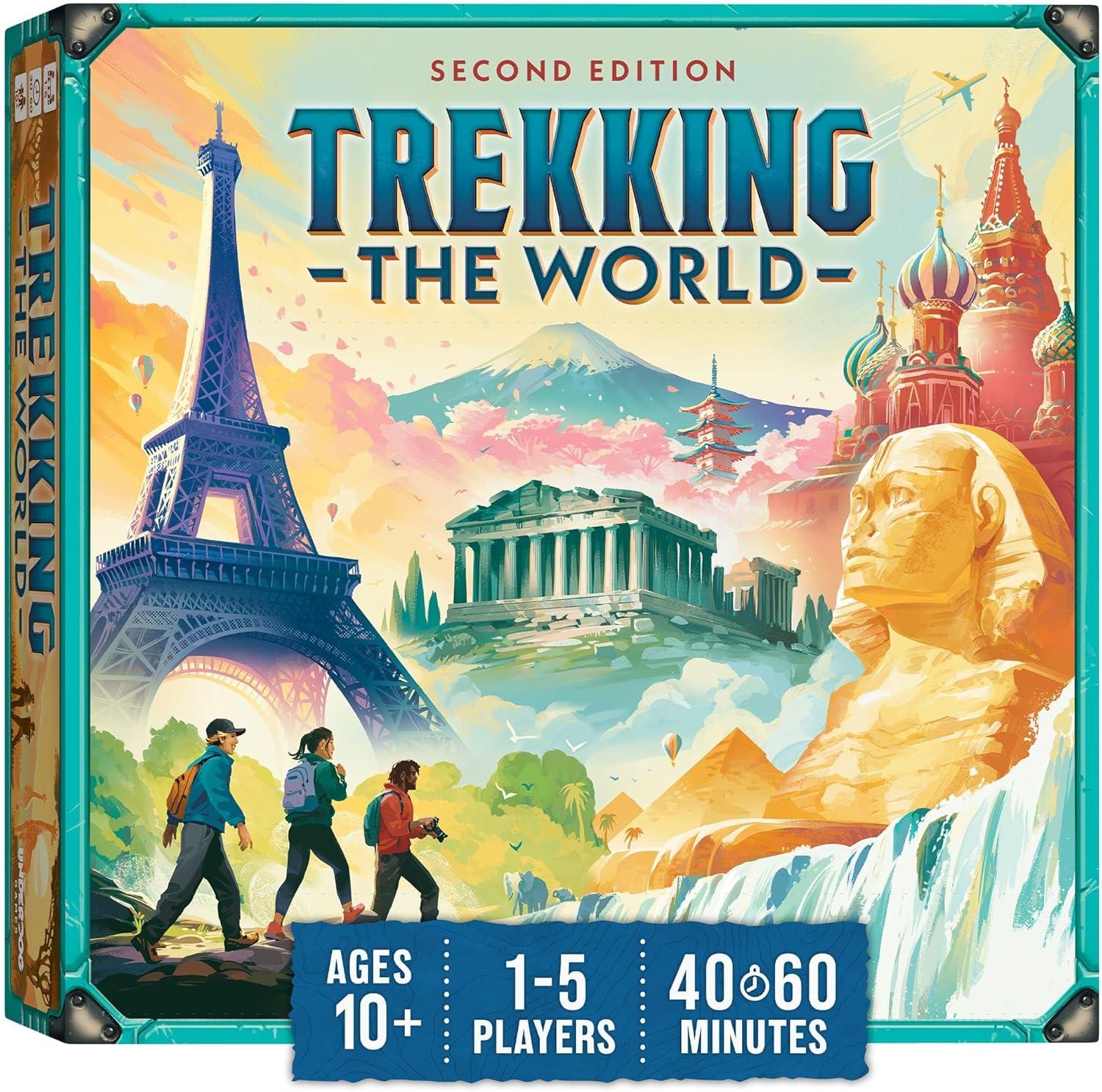 Trekking The World Game Compared: Award-Winning, Easy, Tested For Family Fun... Ages 10+