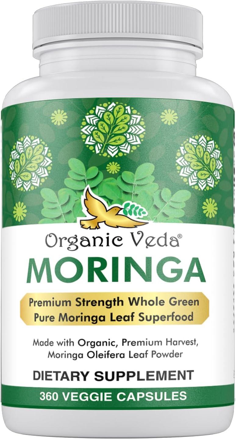 Versus Organic Moringa Capsules: Precision 1000mg Tested, Vegan... True Green Showdown!