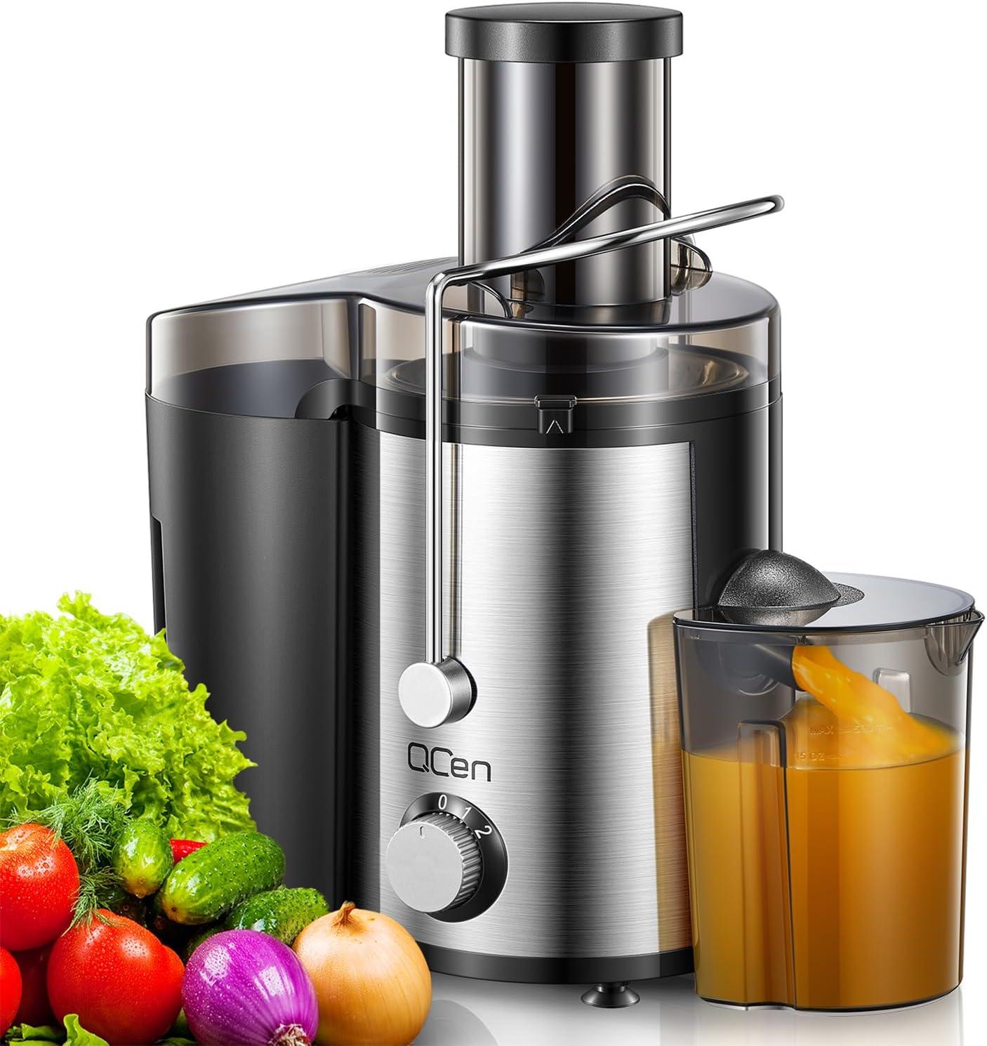 Surprising Speed In 800W tested...Juicer Versus Frozensруз Whole Produce, Stainless Steel Glitz