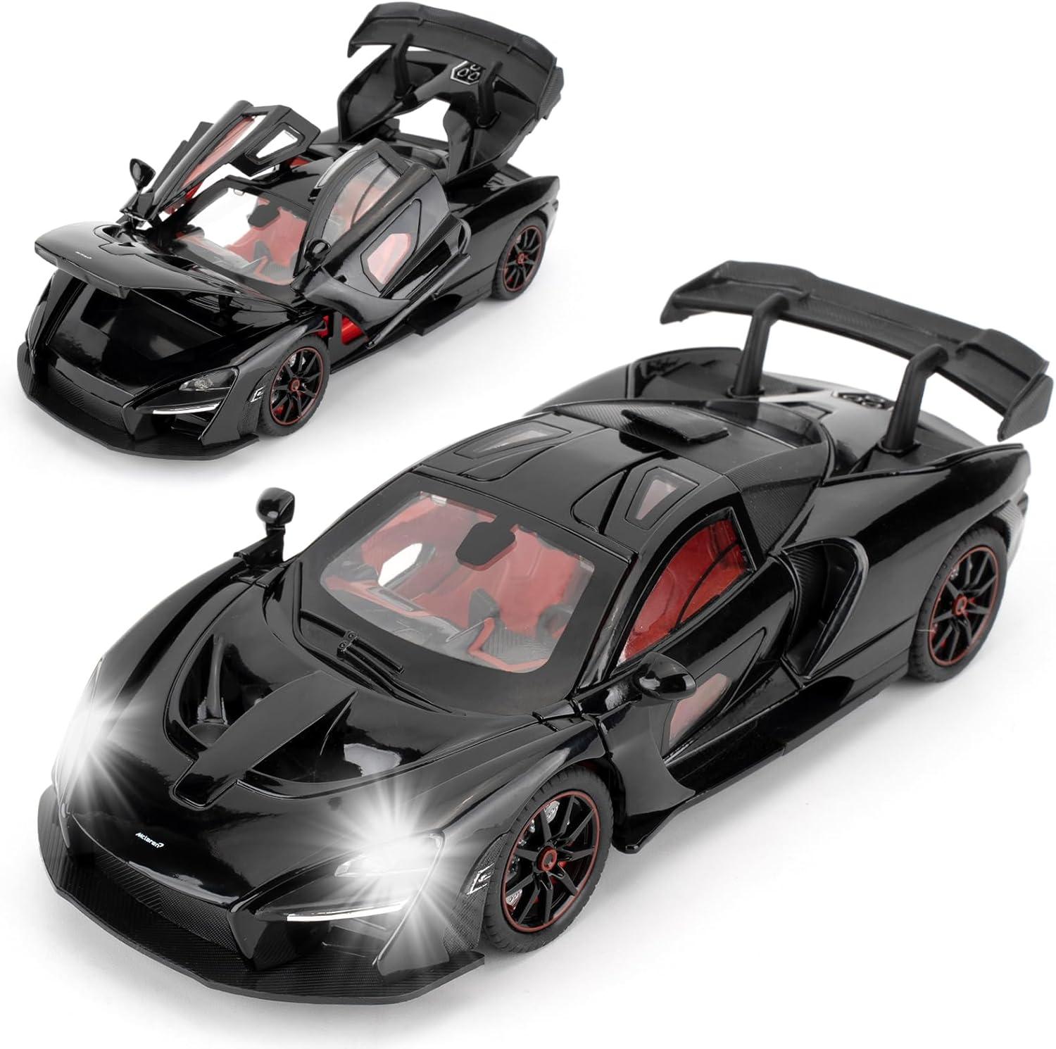 McLaren Senna Model: Sound Lights vs. Zinc Alloy – Tested Toy Insight...Race Ready!