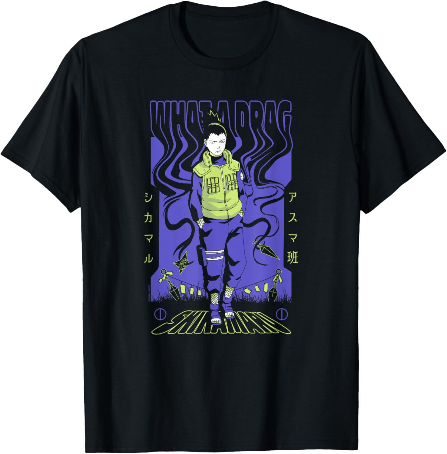 Shikamaru's Shadows Versus Drag... T-Shirt Benefits Compared