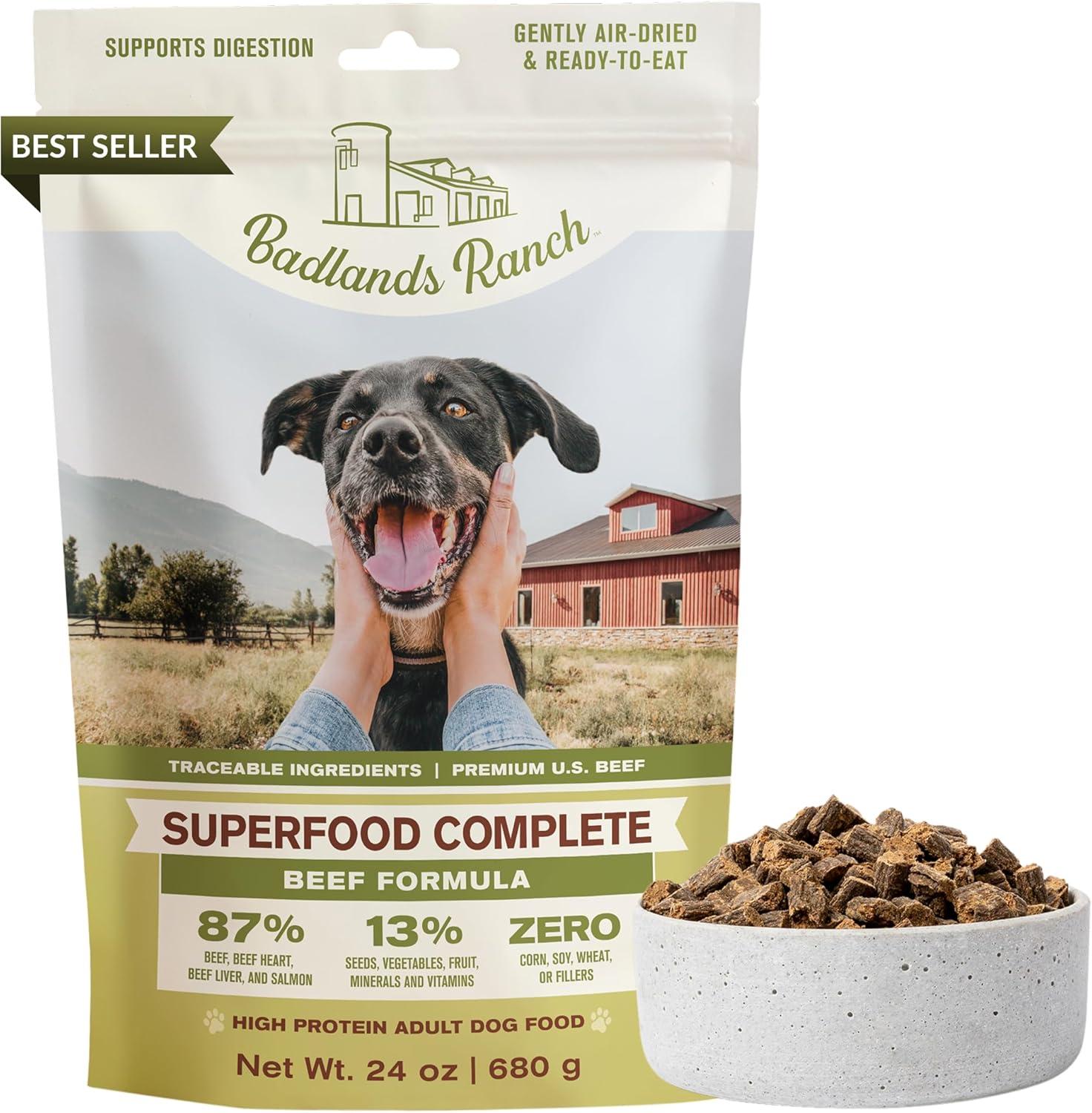 Superfood Complete Dog Food: Beef, Air-Dried Compared—Health-tested Insight
