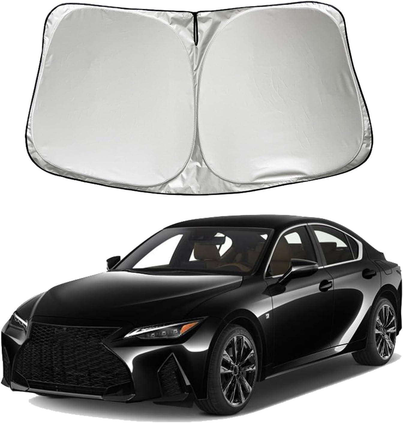 Lexus Sunshade Showdown: Tested Shade Fit For 2021-2014 Sedans… baffling selection!