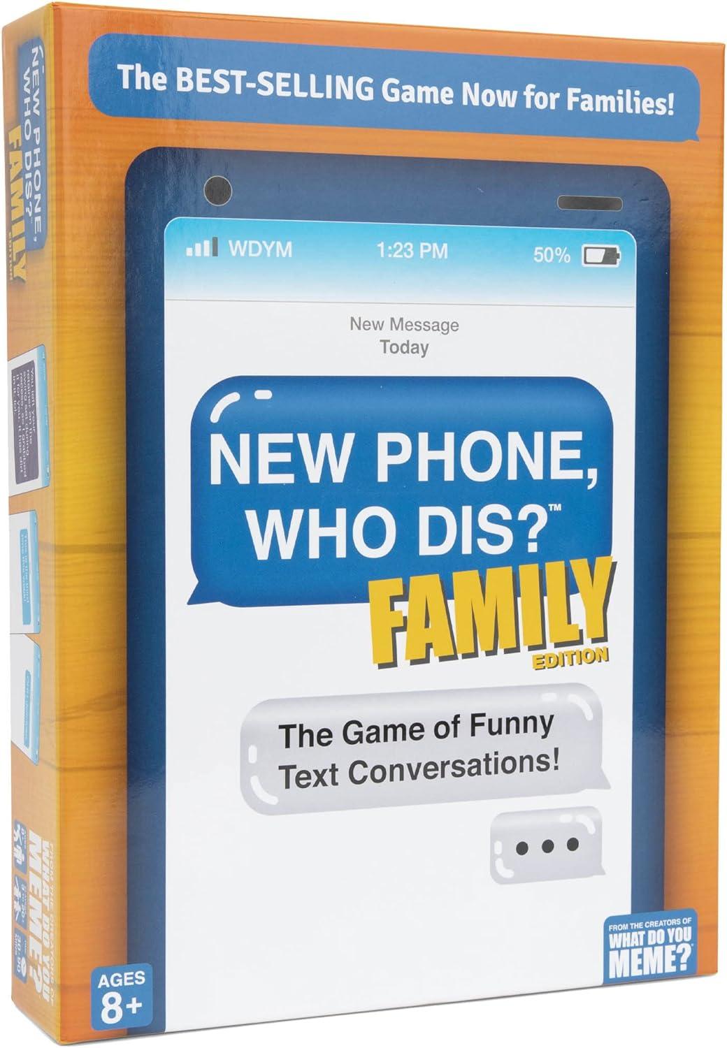 New Phone Who Dis? Games Cards Tested... Family Fun Showdown!
