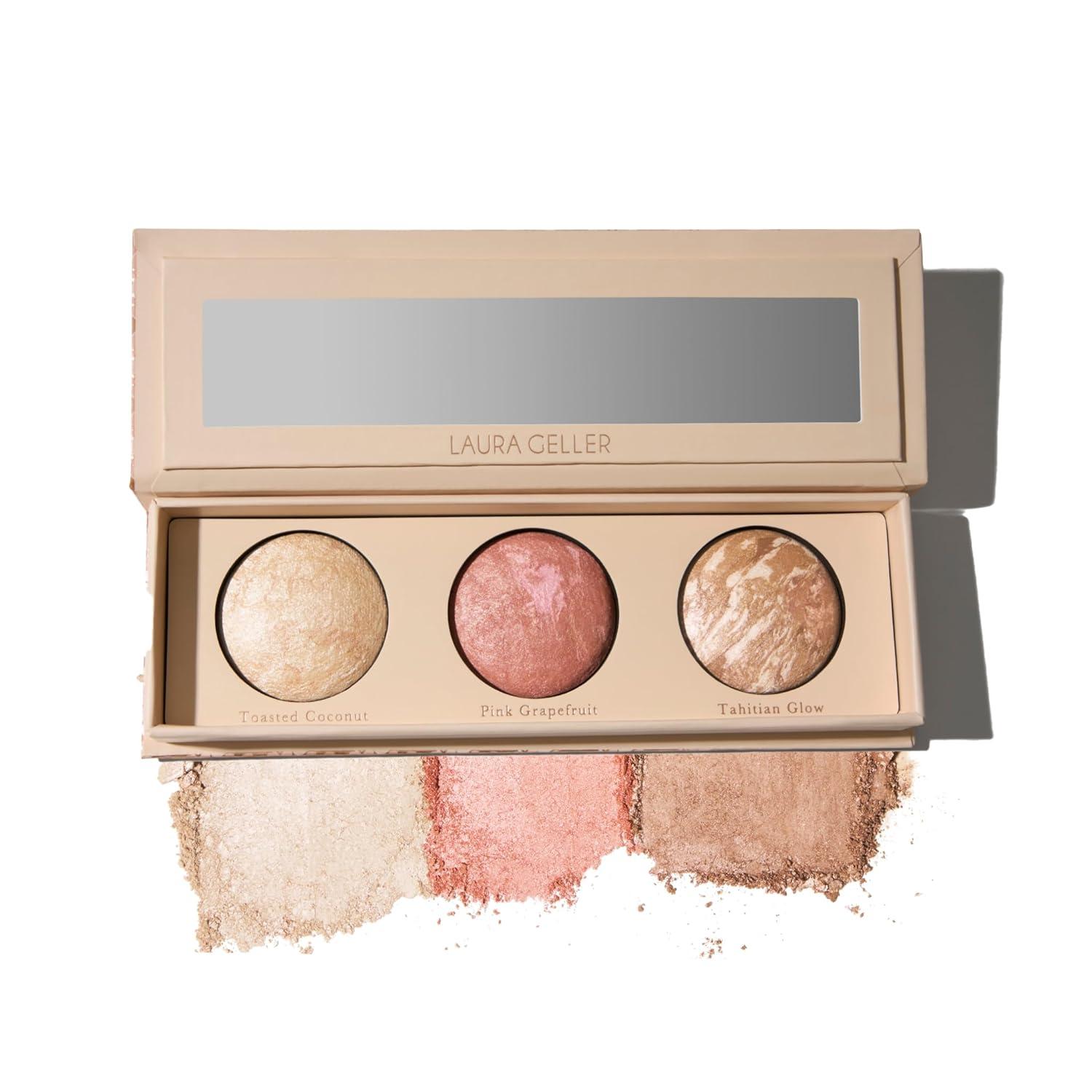 Laura Geller NYC Trio Showdown: Lifted Glow, Blush, Bronzed - All Tones Tested