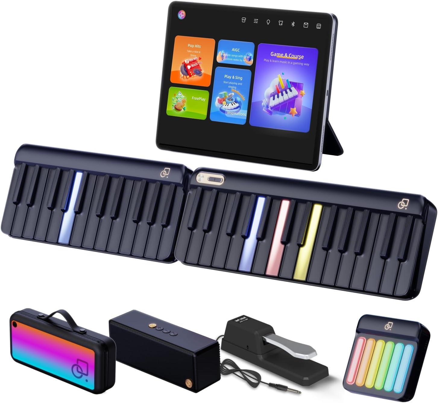 Smart Piano Compared: Weighted Keys, 256 Tones... Versus Digital Humor, Tested