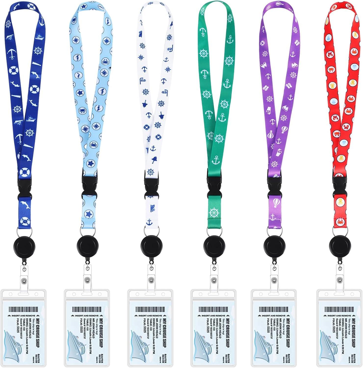 Retractable Versus Simple: Tested Cruise Lanyards For Cards... Perfect For Cruise Beginners!