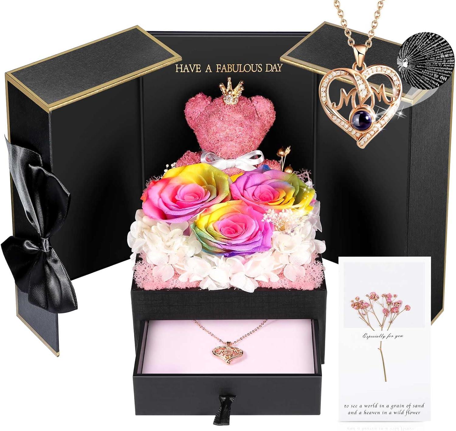 Eternal Rose & Adorable Bear: Tested Love Gift... Unbelievable keepsake!