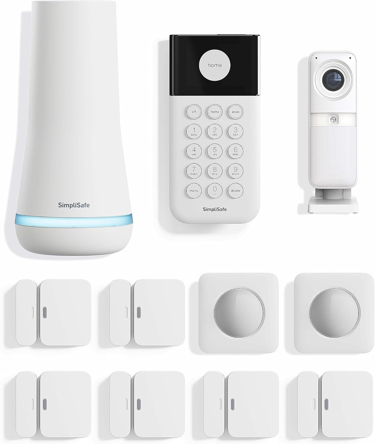 Compare SimpliSafe 11Pcs vs Smart Home Security: Tested, No Contract, Alexa Allocoms