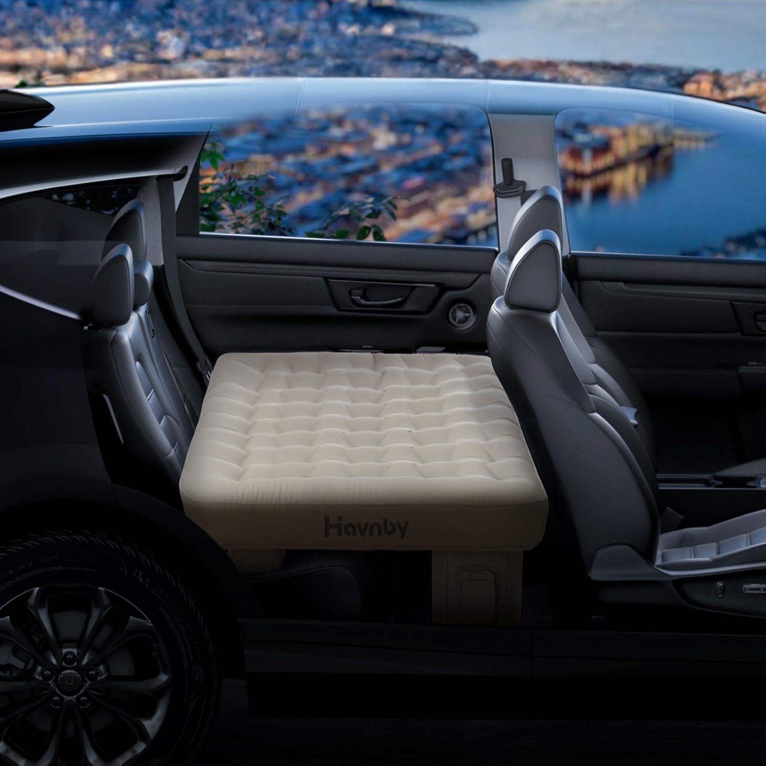 Back-Seated Comfort Surprising: CozyPad vs. Mattress With Pump
