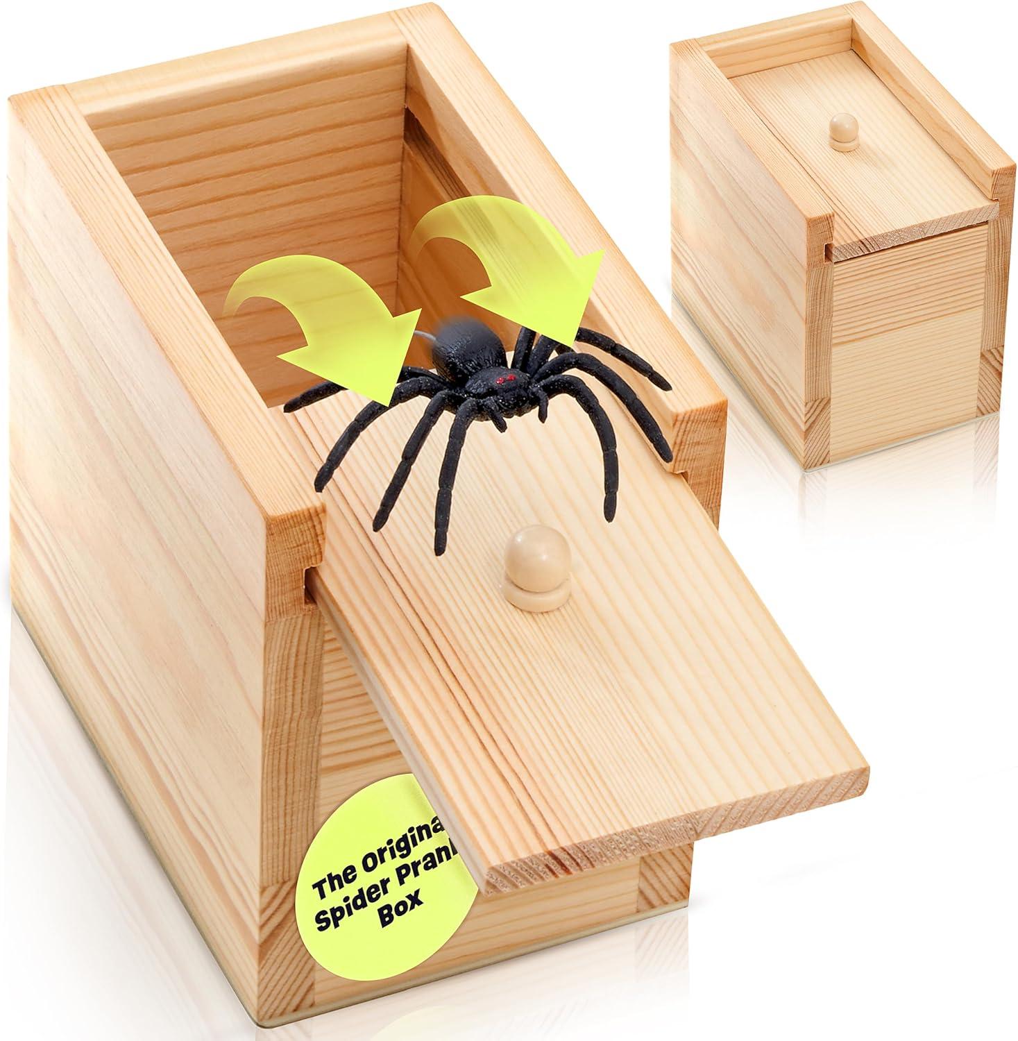 Spider Prank Box: Tested Funny Gift, Brutal Surprise, April Fools Trend