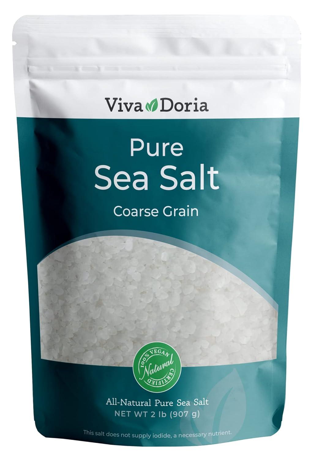Coarse "Tested" Doria Sea Salt Rsc’d: Grinders & Pure Flavor… Perfect Year-Round | Showdown