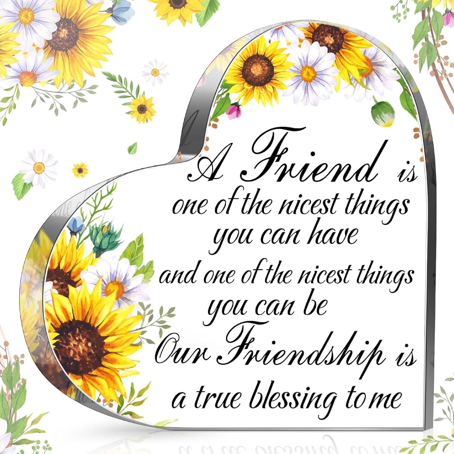 Surprising Friendship Plaque Tested Versus Sister Trend Gift