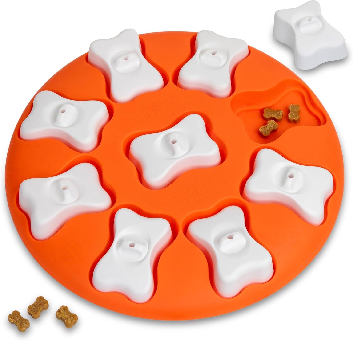 Comparing Outward Hound Dog Smart Puzzle... T coziness vs beginner fun