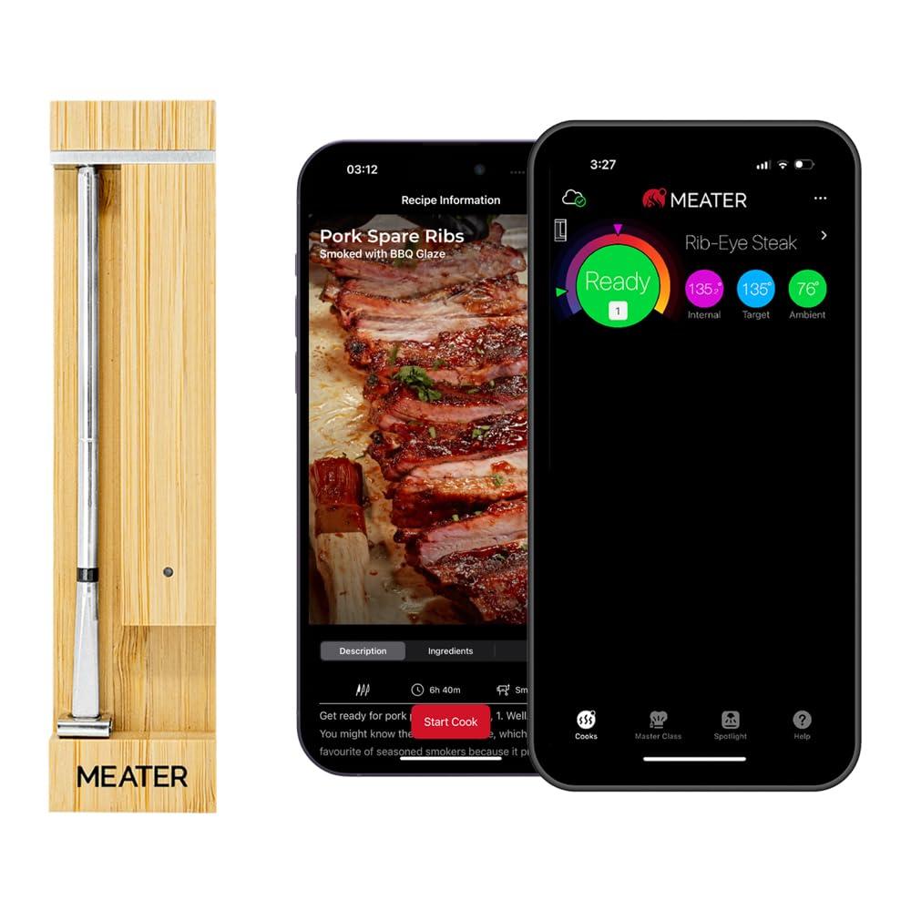 Compare MEATER Pro's Bluetooth Long Range Therm... For BBQ Surprising Accuracy!