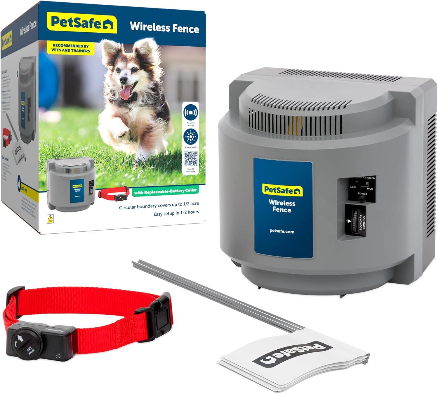 Travel-Friendly Wireless Fence Compared: Surprising Ease for Pets... Up to 1/2 Acre!