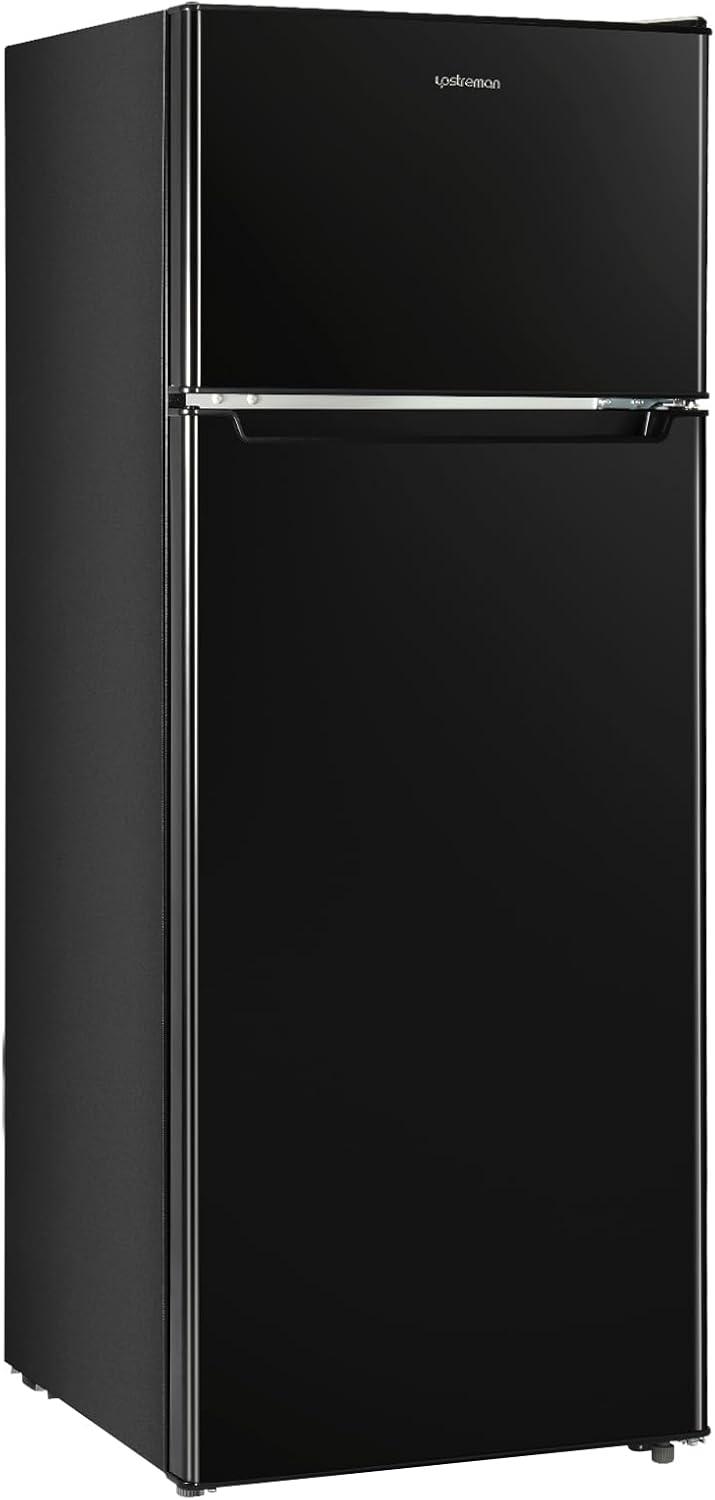 Upstreman Refrigerator vs. Freezer: Tested Apartment Fridge Insights... Large Capacity, Reversible Door Swing, Smart for Dorms…