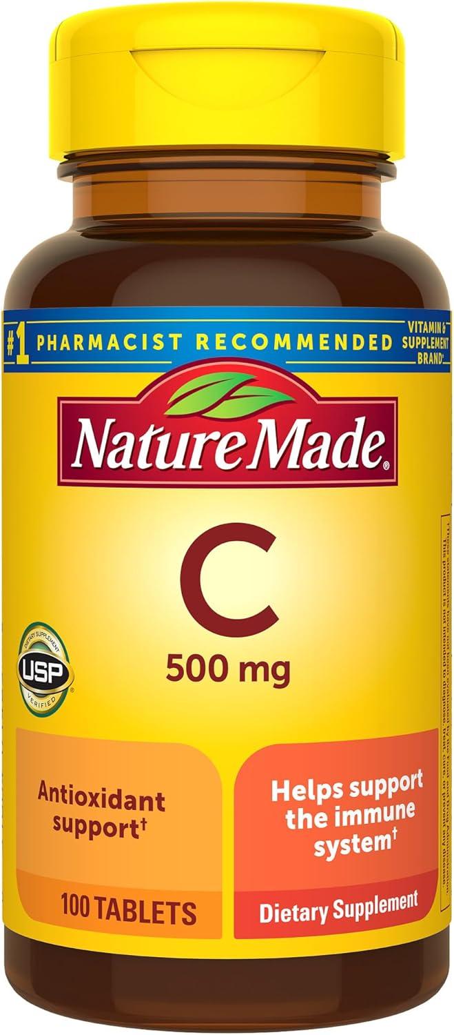 Vitamin C Showdown: Nature’s Tested 100 Tablets vs. Immune Support Needs