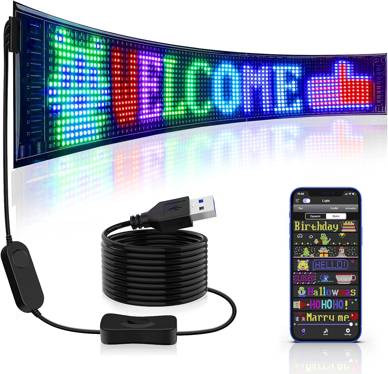 Surprising Versus: Rayhome LED Showdown for Store...Custom Text! (27''x5'')
