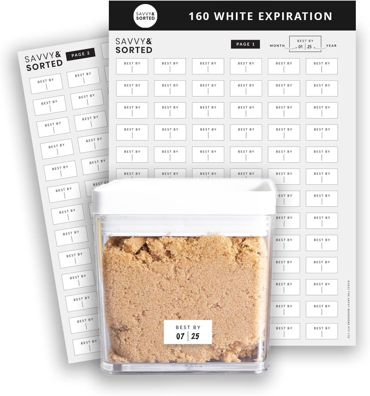Compared Labels: %Expiration% Waterproof, %Meal Prep% Insight... Kitchen Labels Showdown