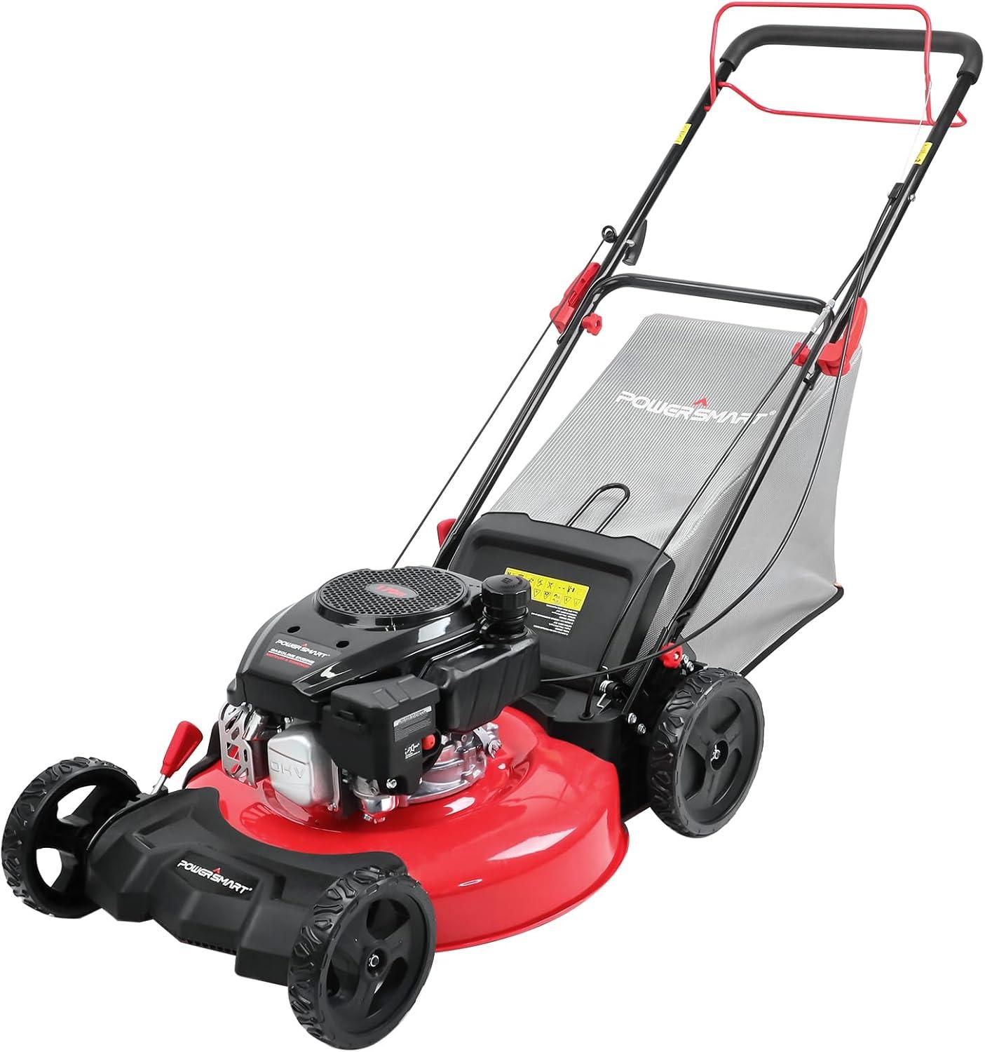 Gas Mower Showdown: PowerSmart 21-Inch Mower Compared, Surprisingly Powerful