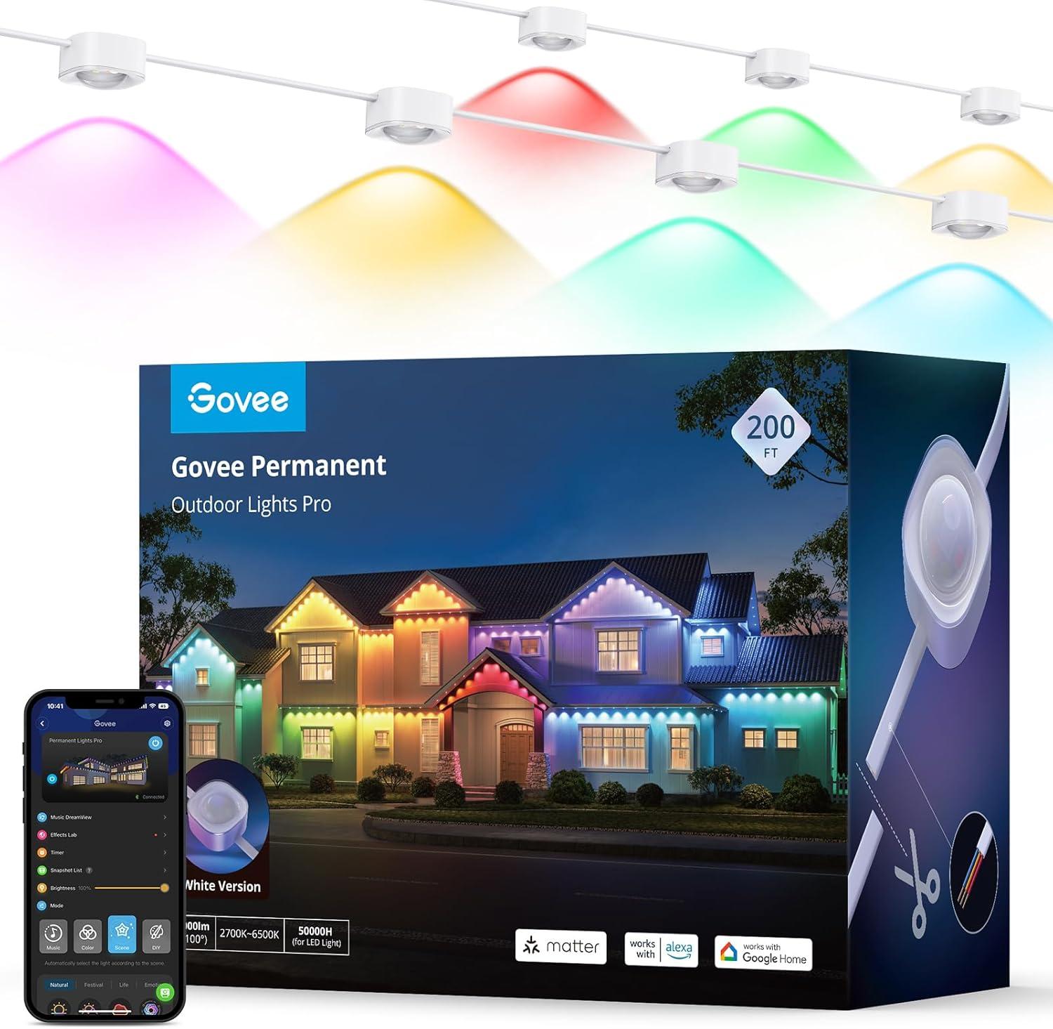 Govee Outdoor Lights Versus Creative Insights for 200ft $ Surprising Test…