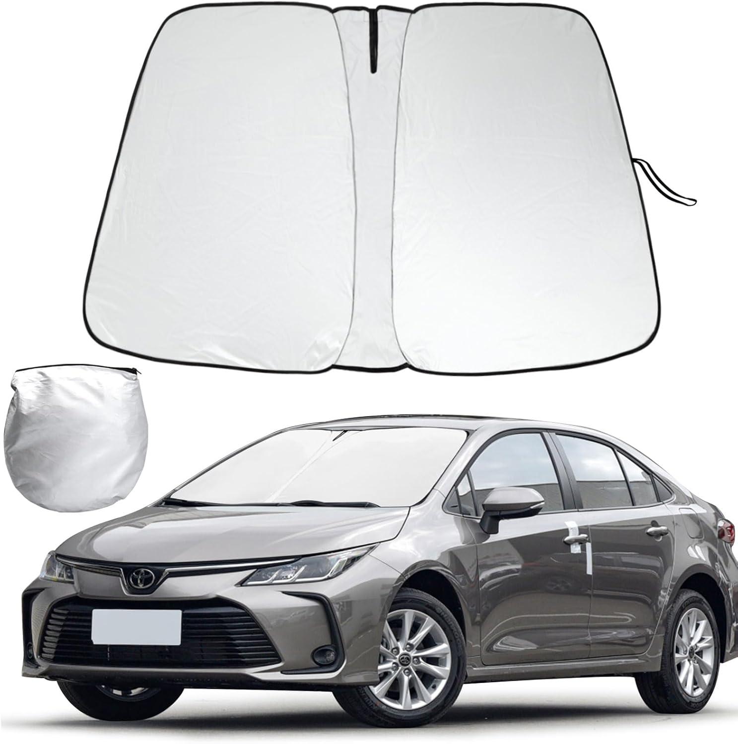 Toyota Corolla 2020 Sun Shade: Tested, Cool, UV-Blocking Hero Shield...ummer Bargain vs. Sunburn